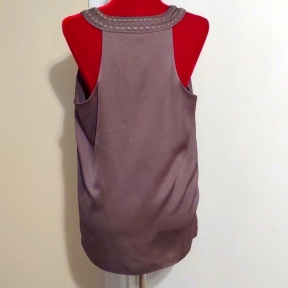 𝅺Banana Republic Taupe Tank; Size Medium - Picture 4 of 8